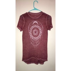 Maroon shirt